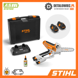 STIHL GTA 40 SET Akumulatorowa przecinarka