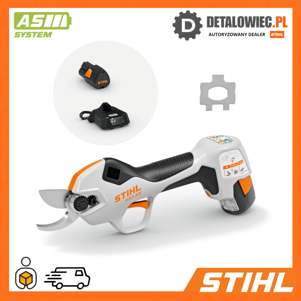 STIHL ASA 20 SET Akumulatorowy sekator