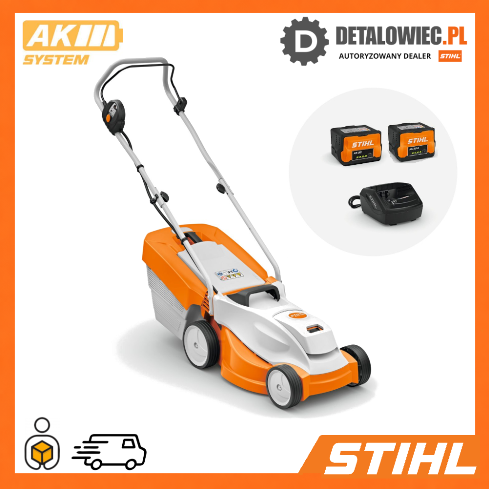 STIHL RMA 235 SET Akumulatorowa kosiarka