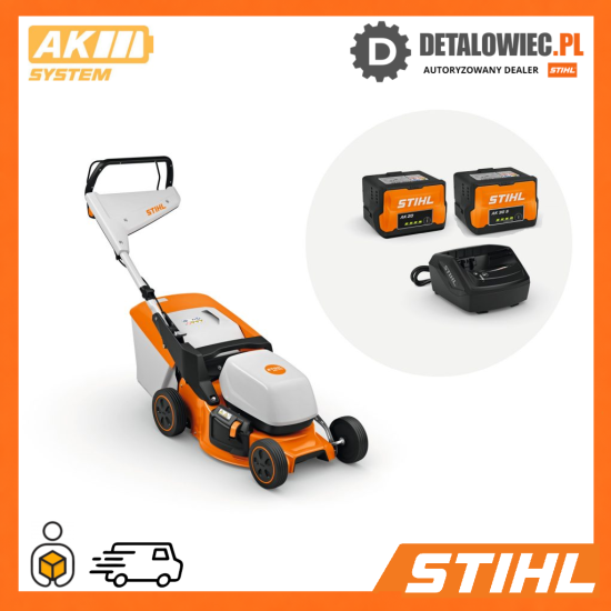 STIHL RMA 243 SET Akumulatorowa kosiarka