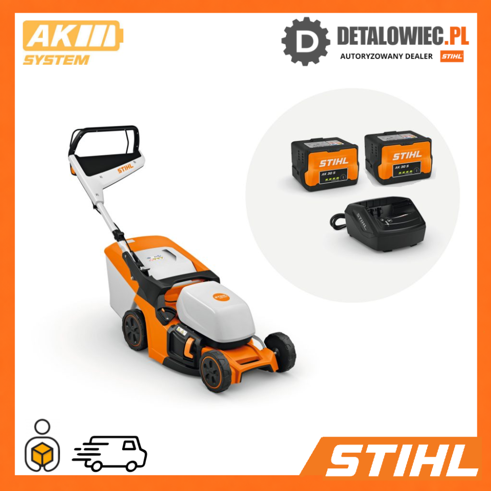 STIHL RMA 443 SET Akumulatorowa kosiarka