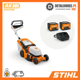 STIHL RMA 448 V SET  Akumulatorowa kosiarka