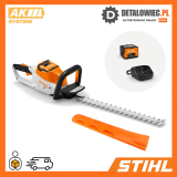 STIHL HSA 50 SET Nożyce akumulatorowe