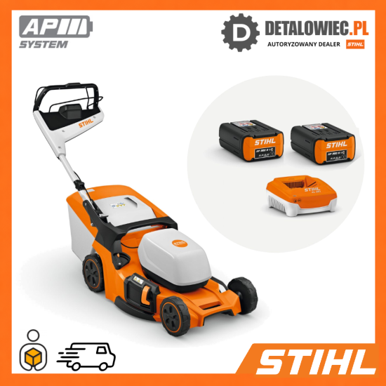 STIHL RMA 453 PV SET Akumulatorowa kosiarka
