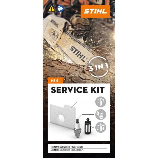 STIHL Zestaw serwisowy 6 do MS 170 (do 2014r), MS 180 (do 2015r)