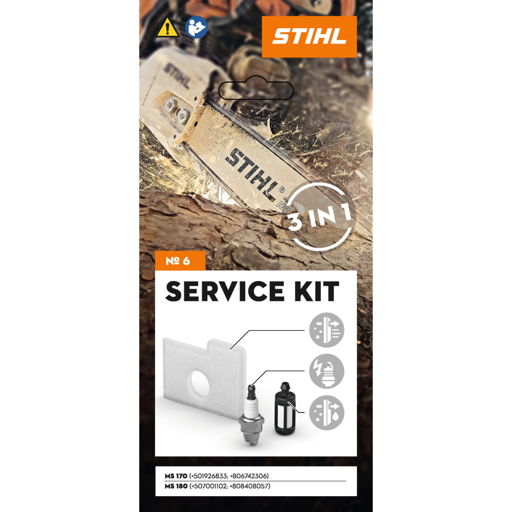 STIHL Zestaw serwisowy 6 do MS 170 (do 2014r), MS 180 (do 2015r)