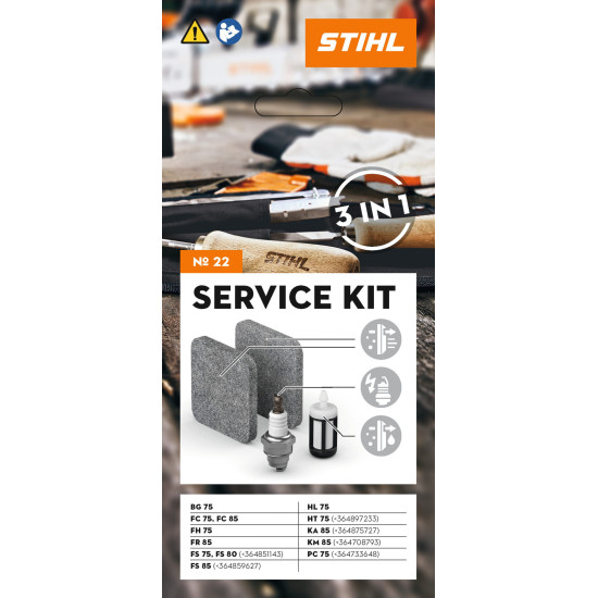 STIHL Zestaw serwisowy 22 do FS 80, 85, HL 75, HT 75 (do 2013r)