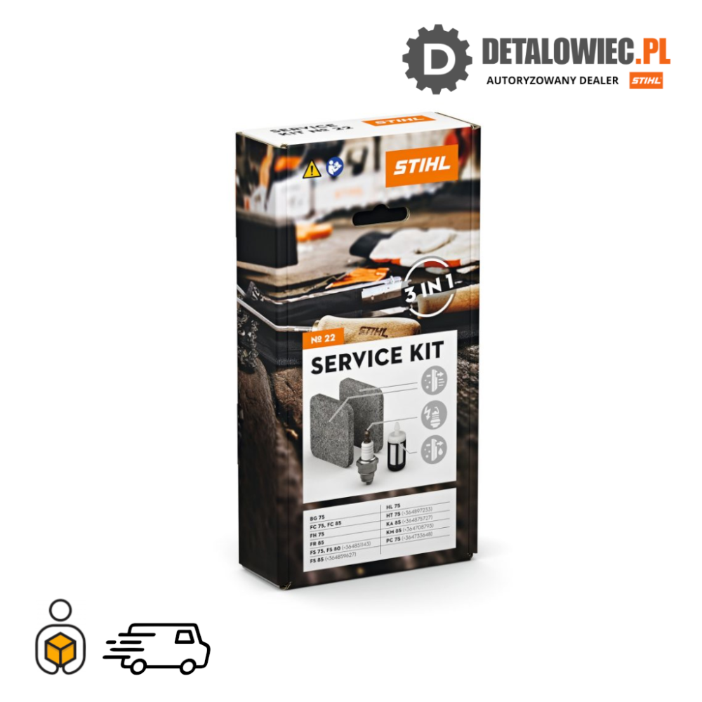 STIHL Zestaw serwisowy 22 do FS 80, 85, HL 75, HT 75 (do 2013r)