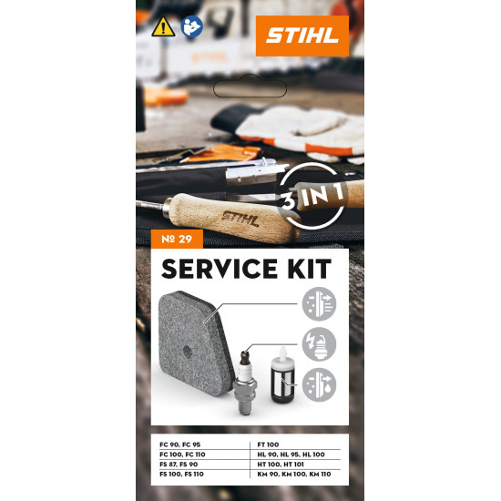 STIHL Zestaw serwisowy 29 do FS 87, 90, 100, 110, HT 101, KM 90