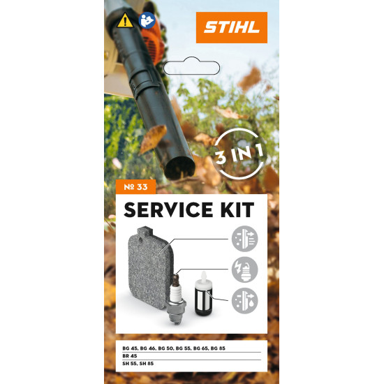 STIHL Zestaw serwisowy 33 do BG 55, 65, 85, BR 45, SH 55, 85