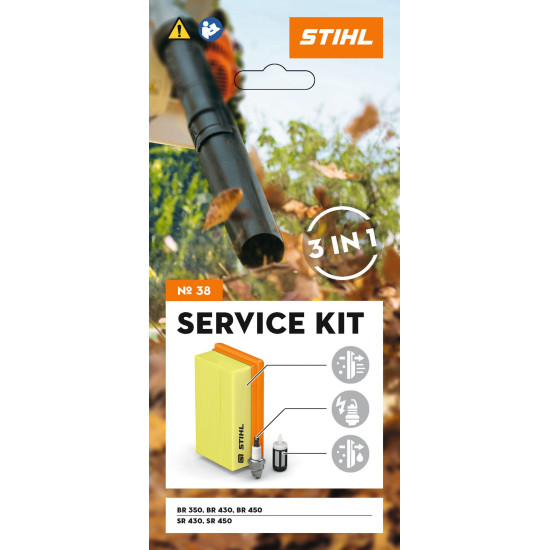 STIHL Zestaw serwisowy 38 do BR 350, 430, 450, SR 430, 450