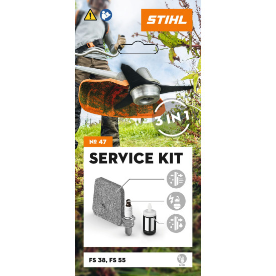 STIHL Zestaw serwisowy 47 do FS 38 2-MIX, FS 55 2-MIX