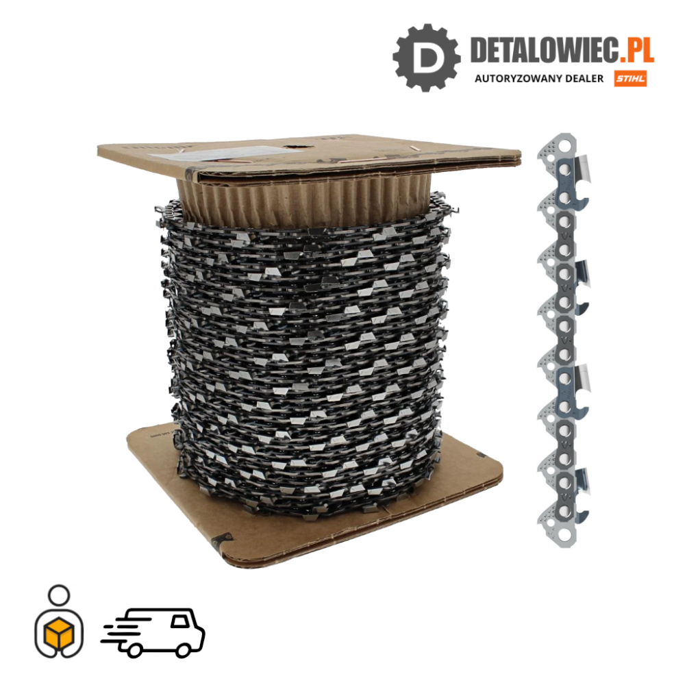STIHL 61 PS3 Pro Picco Super Piła łańcuchowa rolka 100' 1640 ogniw