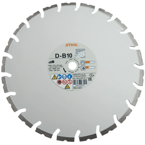 STIHL Tarcza tnąca D-B10 Ø 350mm/14"