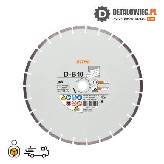 STIHL Tarcza tnąca D-B20 Ø 400mm/16"