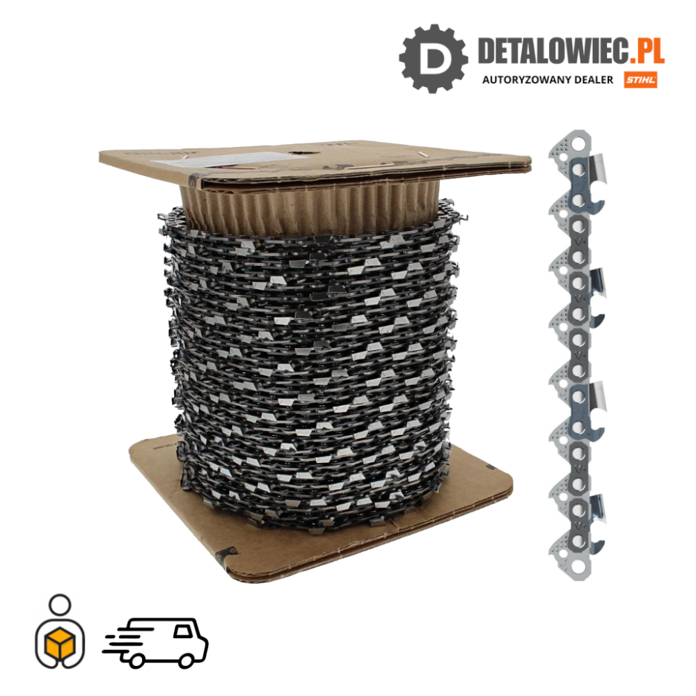 STIHL 33 RS Rapid Super Piła łańcuchowa rolka 100' 1640 ogniw