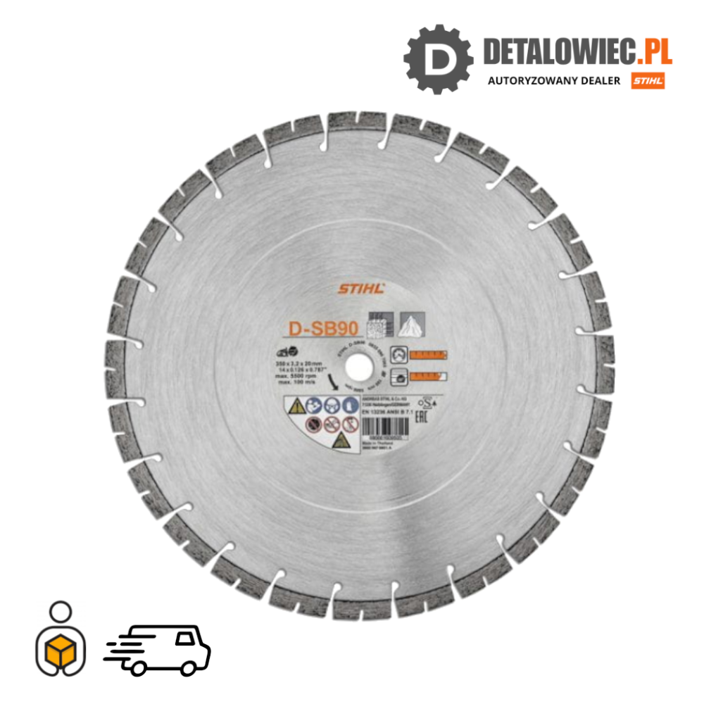 STIHL Tarcza tnąca D-SB90 Ø 400mm/16"