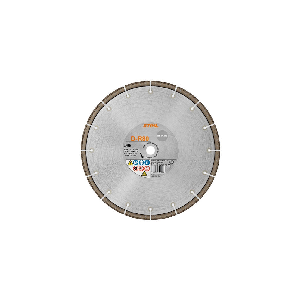 STIHL Tarcza tnąca D-R80 Ø 300mm/12"