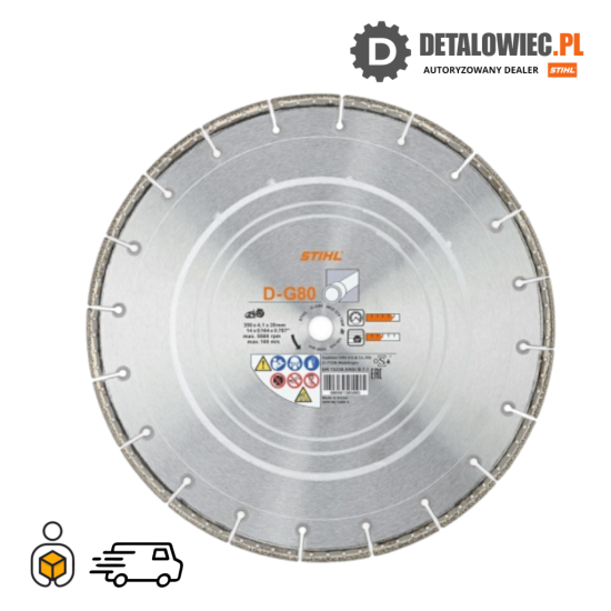 STIHL Tarcza tnąca D-G80 Ø 300mm/12"