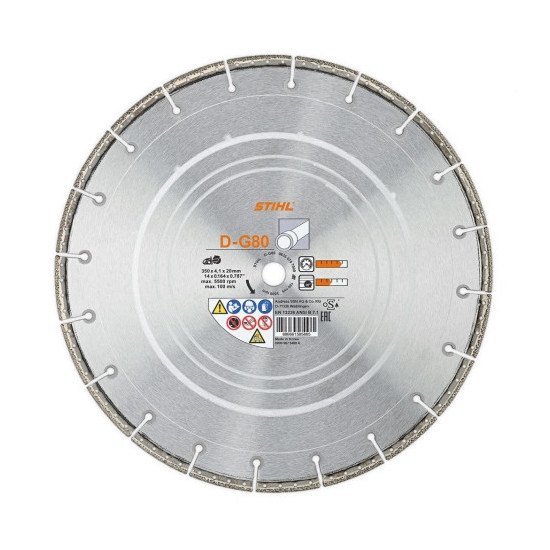 STIHL Tarcza tnąca D-G80 Ø 300mm/12"