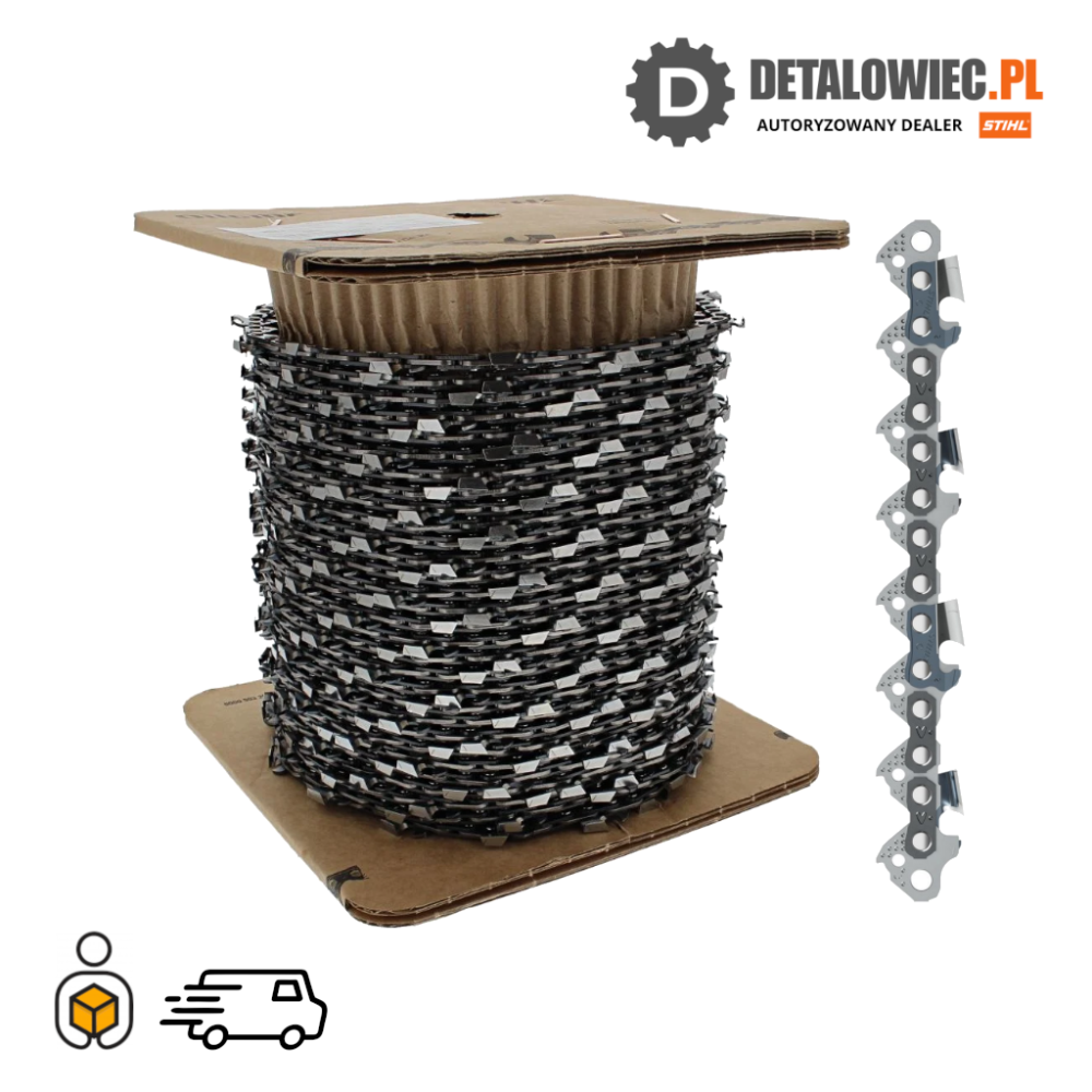 STIHL 46 RS Rapid Super Piła łańcuchowa rolka 50' 740 ogniw