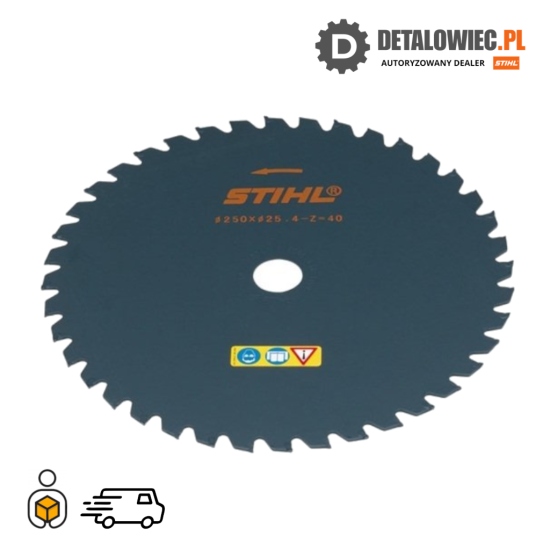 STIHL Tarcza do cięcia trawy 250-40 Spezial