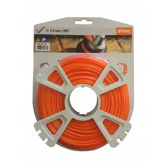STIHL Żyłka okrągła cicha Ø 2,4 mm x 83,0 m