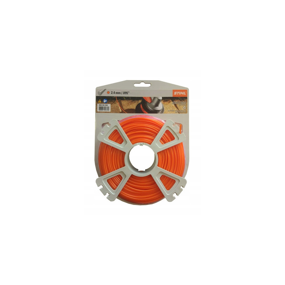 STIHL Żyłka okrągła cicha Ø 2,4 mm x 83,0 m