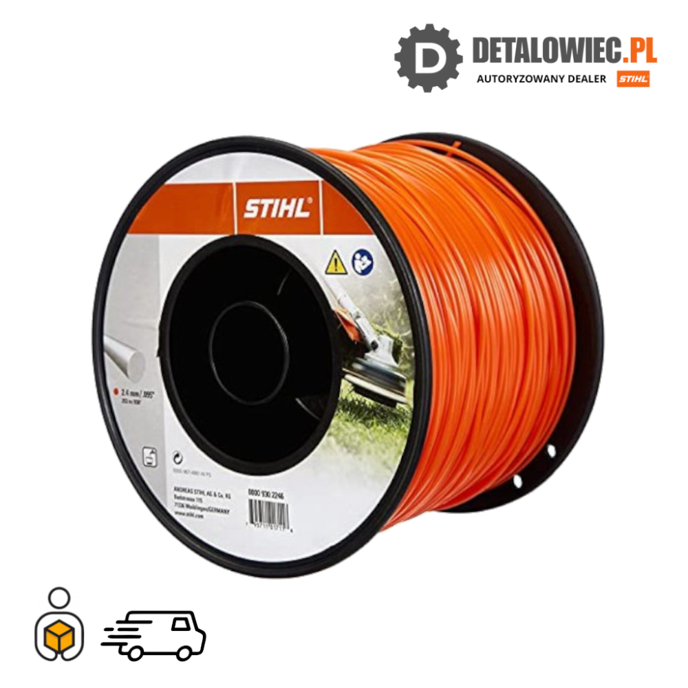 STIHL Żyłka okrągła Ø 2,4 mm x 253,0 m