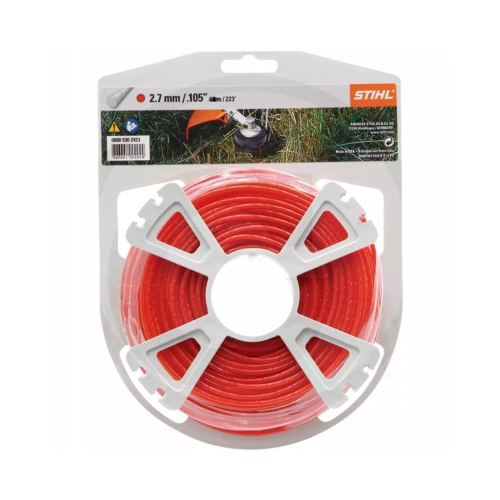 STIHL Żyłka okrągła cicha Ø 2,7 mm x 65,0 m