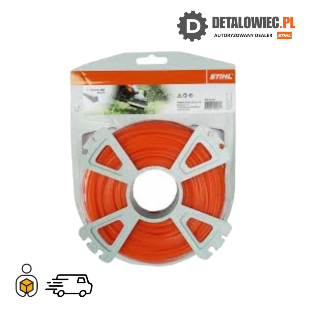 STIHL Żyłka kwadratowa Ø 2,4 mm x 83,0 m