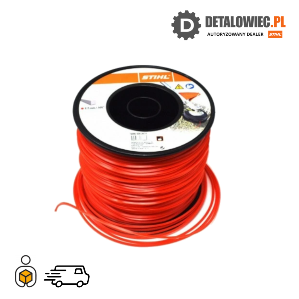STIHL Żyłka kwadratowa Ø 2,7 mm x 208,0 m