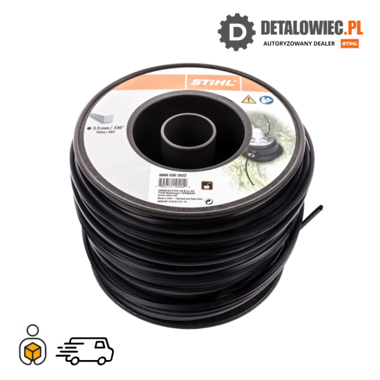 STIHL Żyłka kwadratowa Ø 3,3 mm x 137,0 m