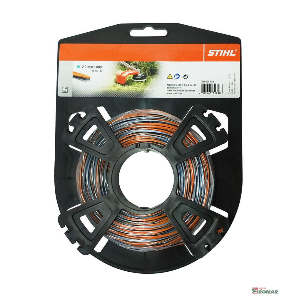 STIHL Żyłka High-Tech CF3 Pro Ø 2,0 mm x 45,0 m