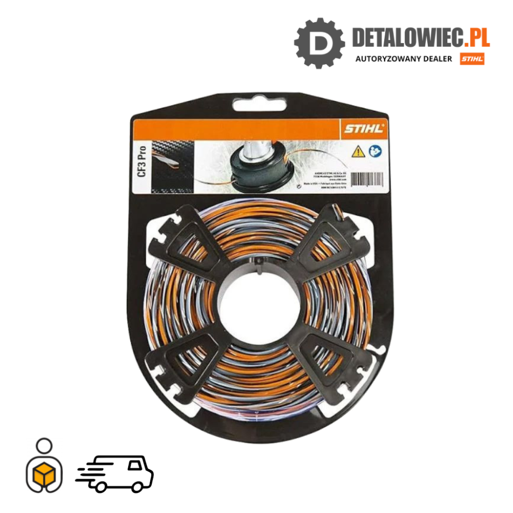 STIHL Żyłka High-Tech CF3 Pro Ø 2,0 mm x 91 m