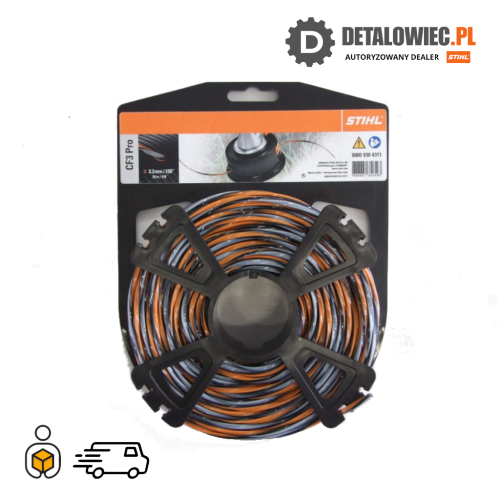 STIHL Żyłka High-Tech CF3 Pro Ø 2,4 mm x 212 m