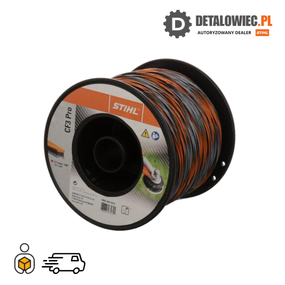 STIHL Żyłka High-Tech CF3 Pro Ø 2,7 mm x 172 m