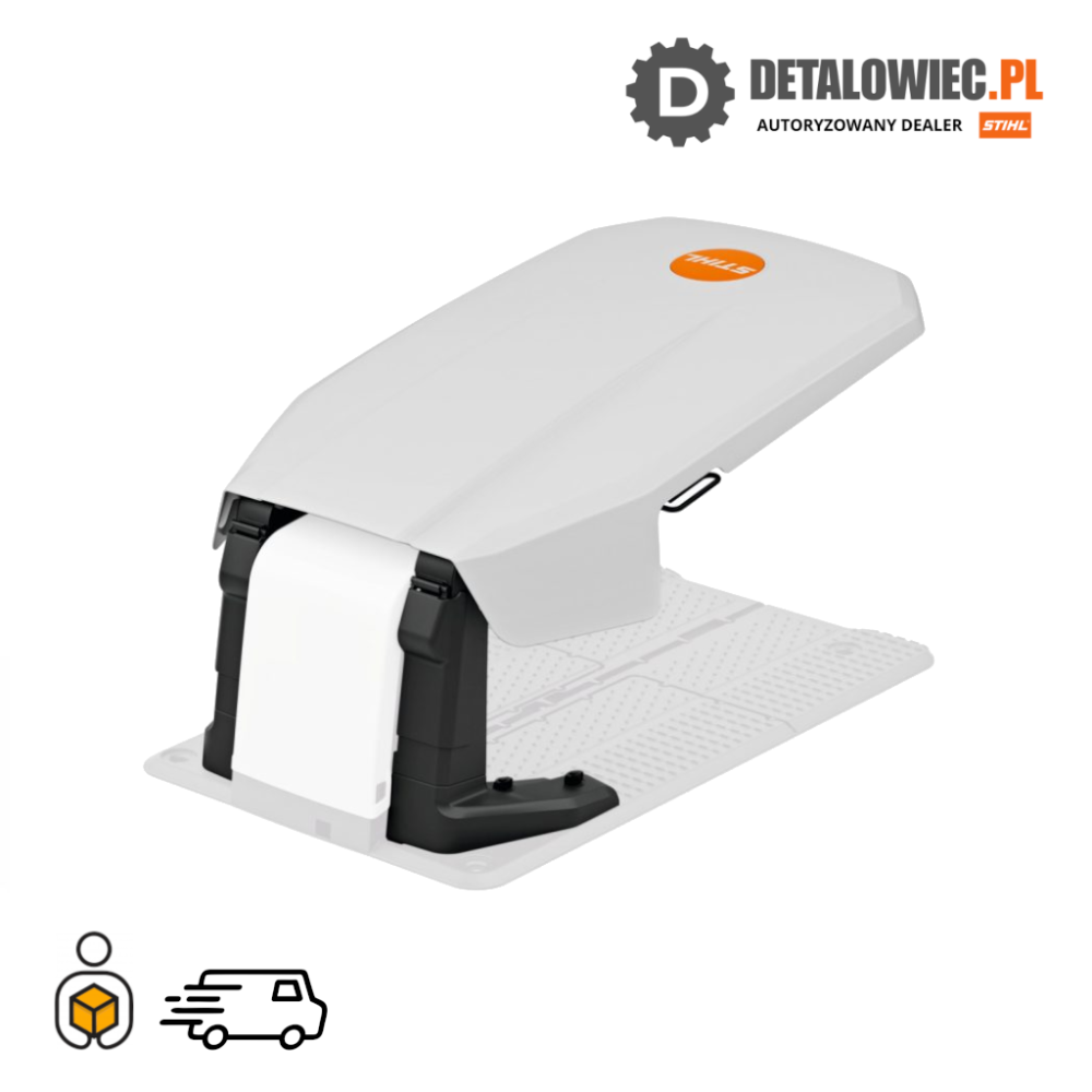 STIHL Daszek przeciwsłoneczny iMOW 3 4 Jasnoszary