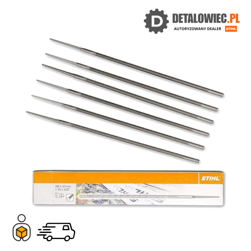 STIHL Zestaw okrągłych pilników 1/4'' i 3/8'' P