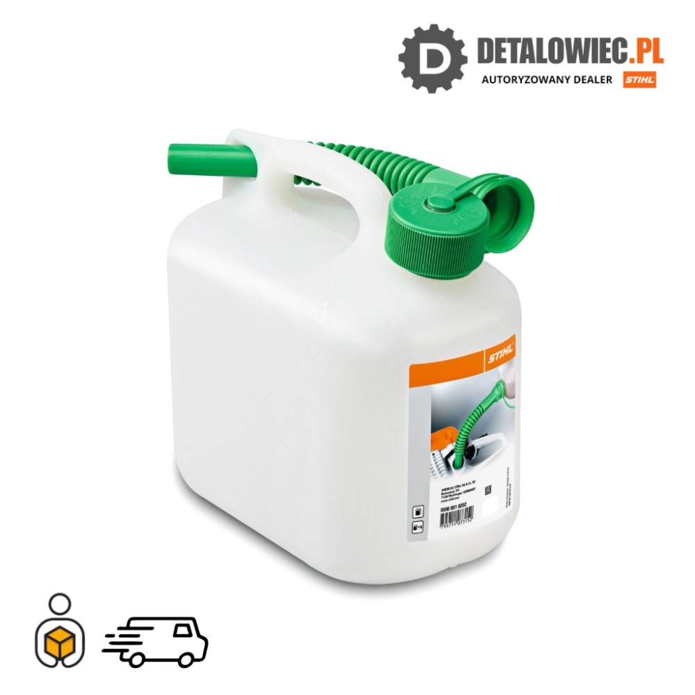 STIHL Kanister na benzynę 10 L przezroczysty
