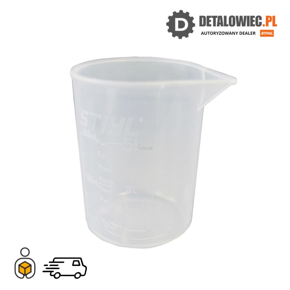 STIHL Pojemnik z miarką 100 ml do 5l mieszanki