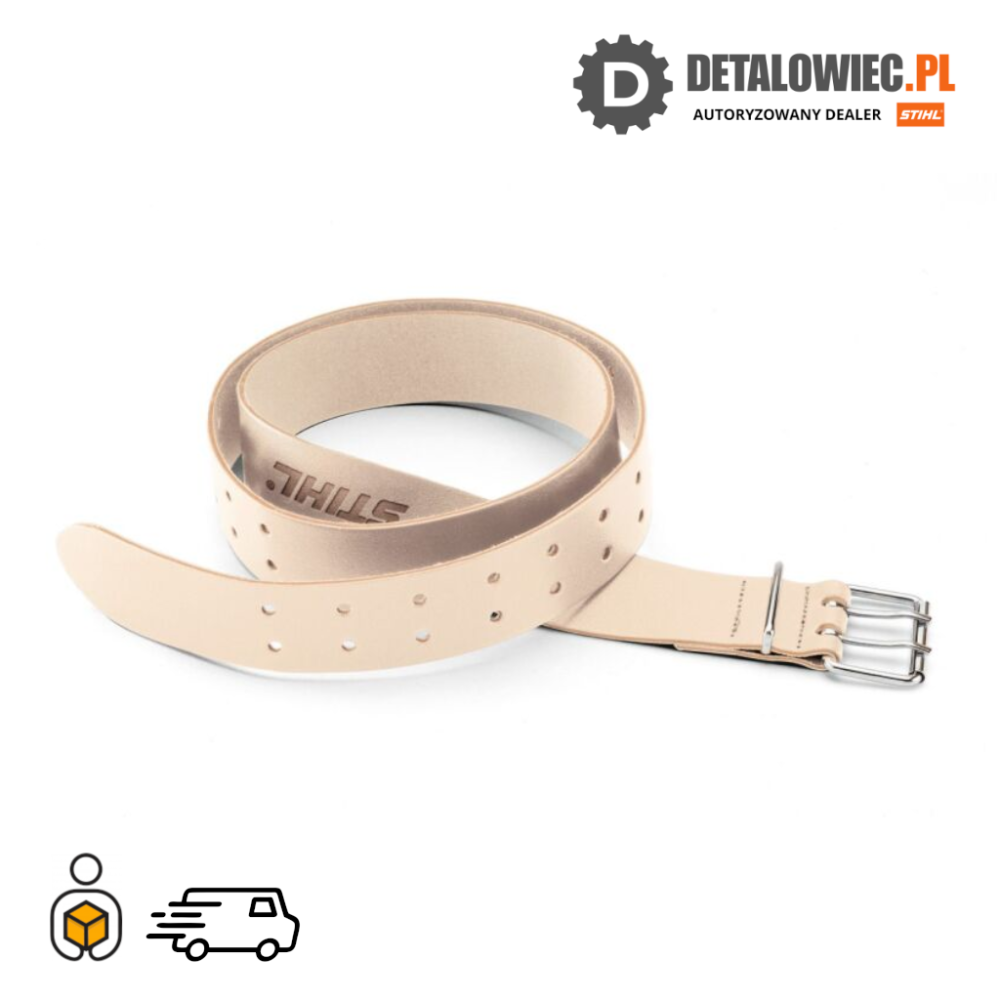 STIHL Pas narzędziowy skórzany brązowy
