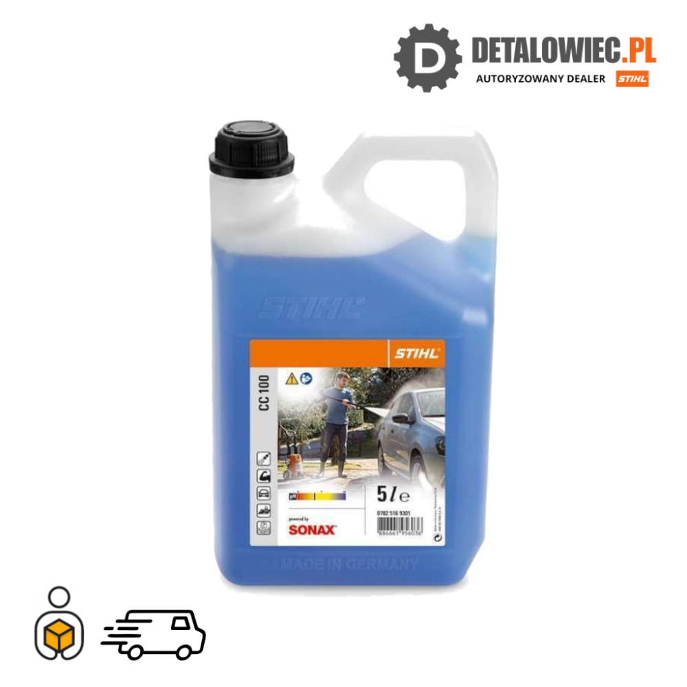STIHL Środek do czyszczenia pojazdów z woskiem CC 100 / 5 l