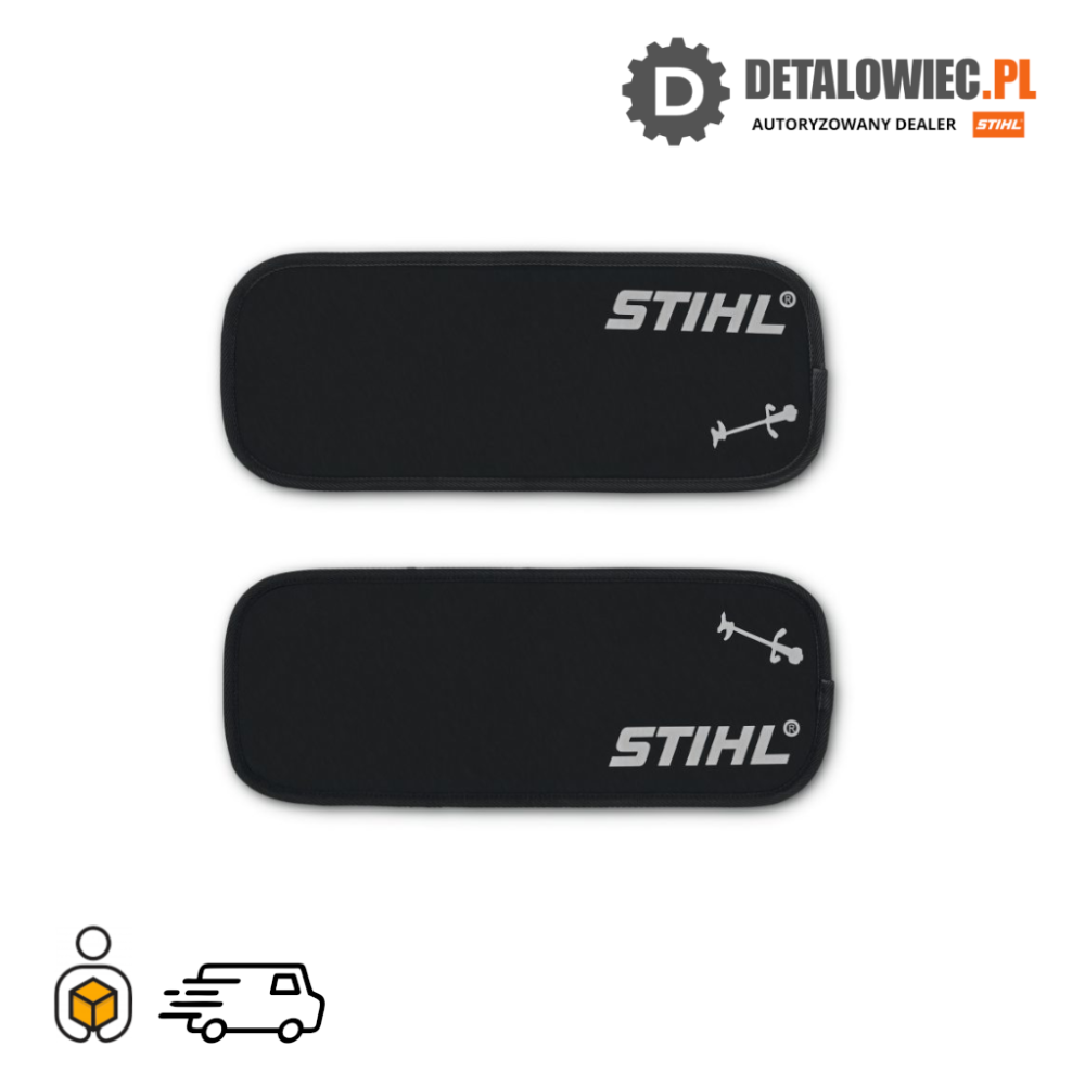 STIHL Ochraniacze nóg 50 cm czarny