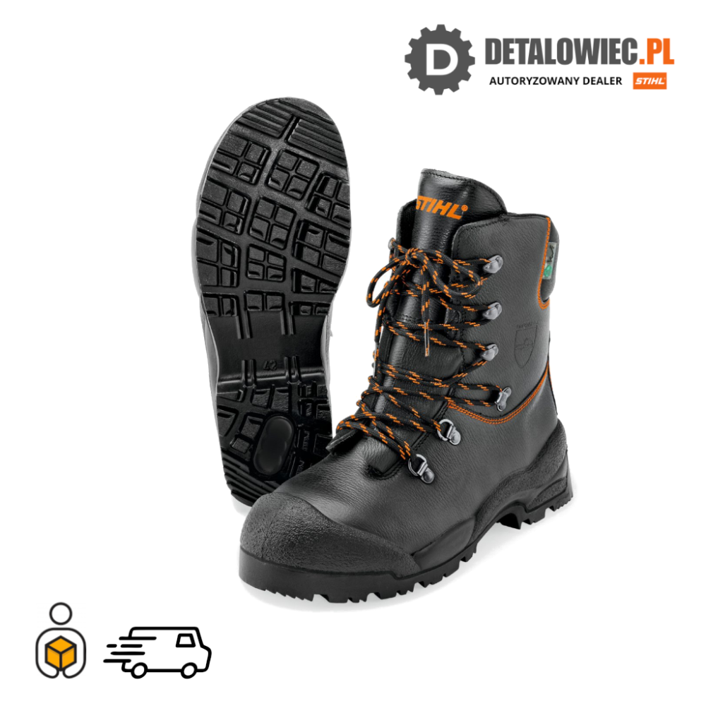 STIHL Obuwie skórzane z cholewką do pracy pila FUNCTION