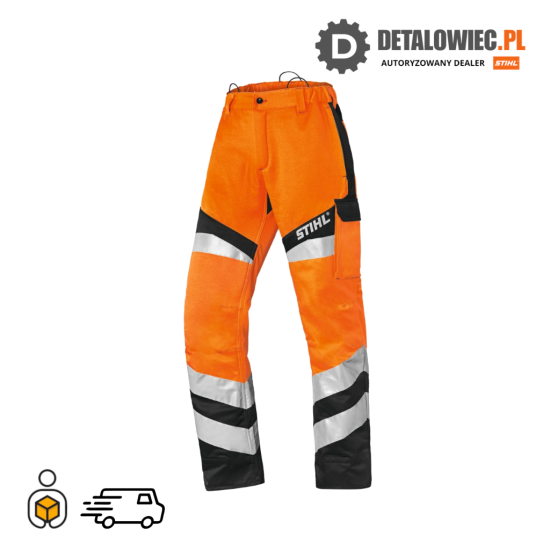 STIHL Spodnie ochronne odblaskowe Protect FS
