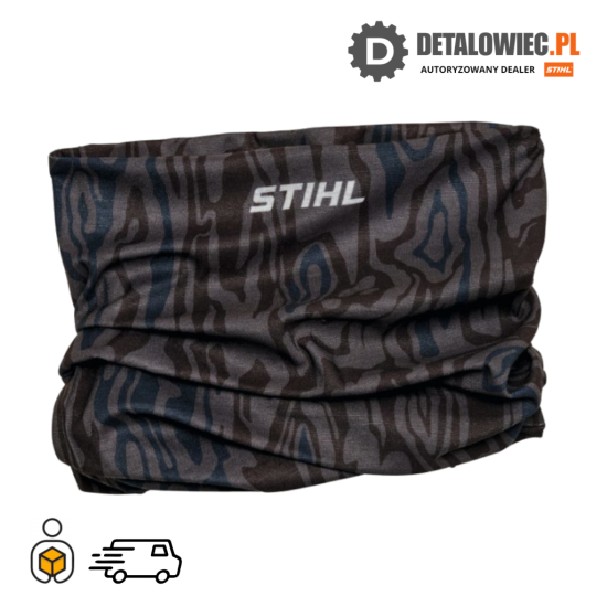 STIHL Szal komin BARK zielony/niebieski