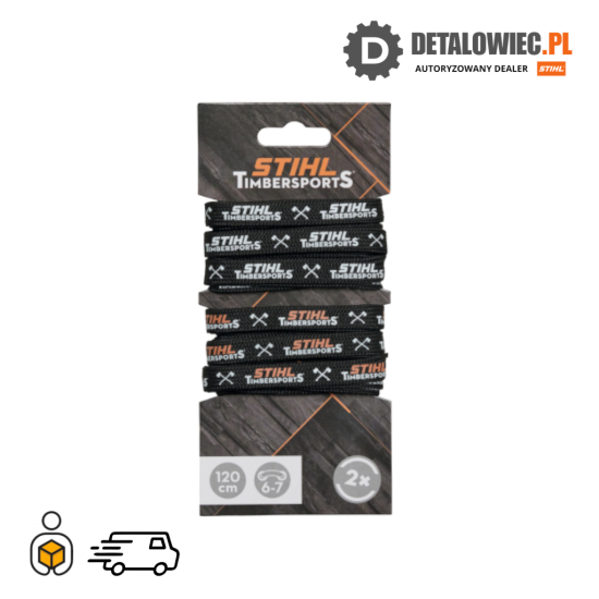 STIHL Sznurowadła TIMBERSPORTS® - zestaw 2 szt