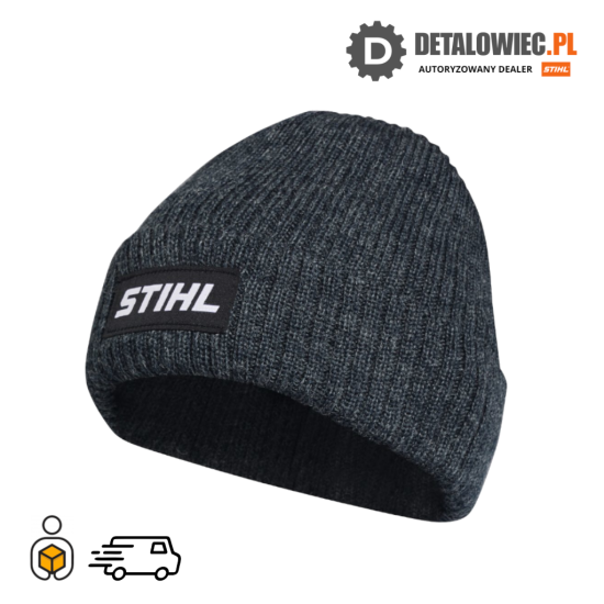 STIHL Czapka beanie LOGO szara