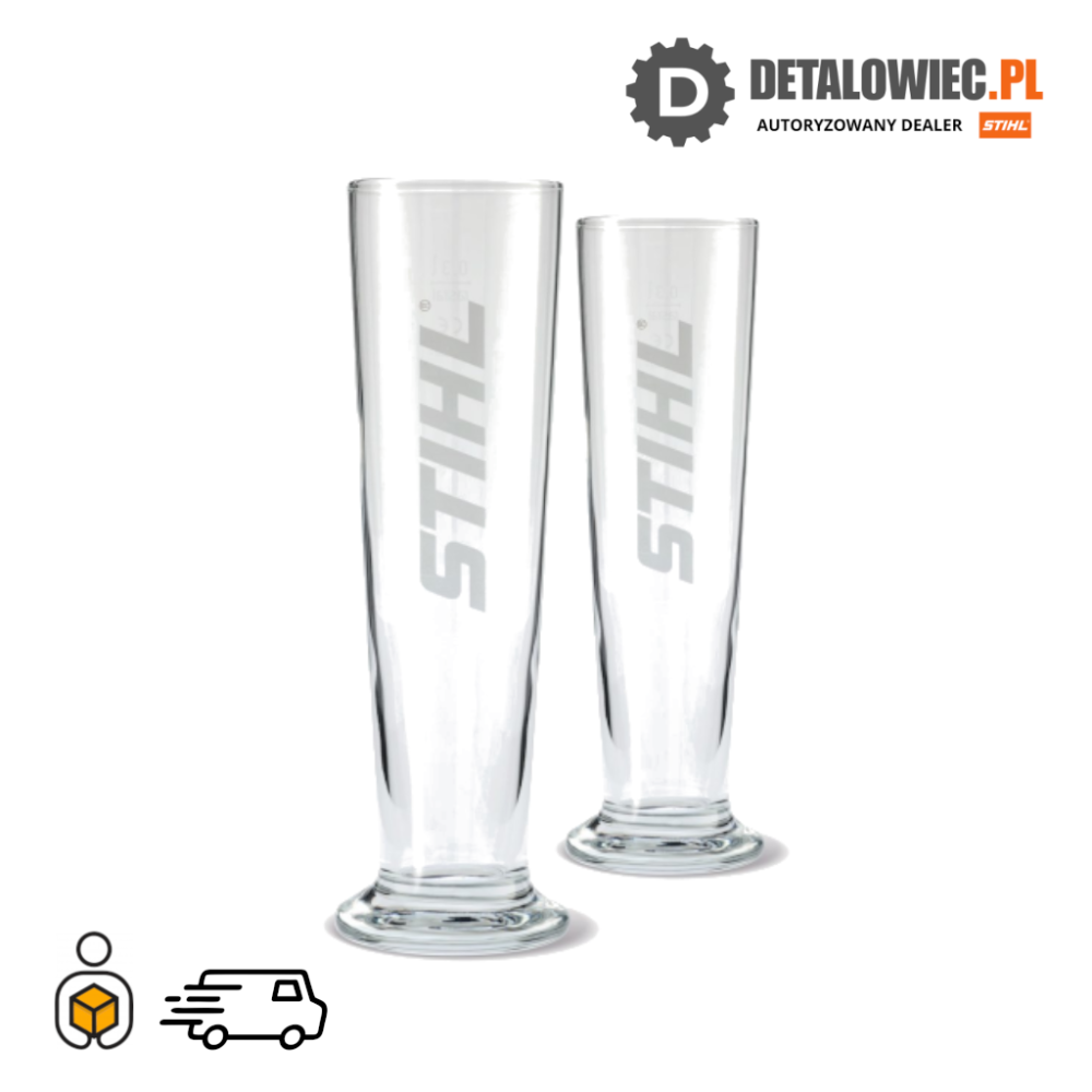 STIHL Szklanki do piwa (2 szt.)
